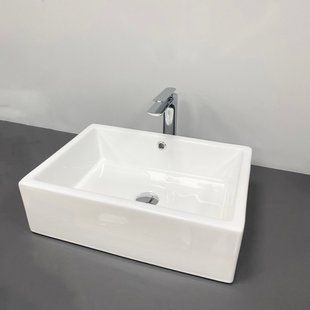 Умивальник (раковина) VBI CASTELLO WHITE накладний, Білий