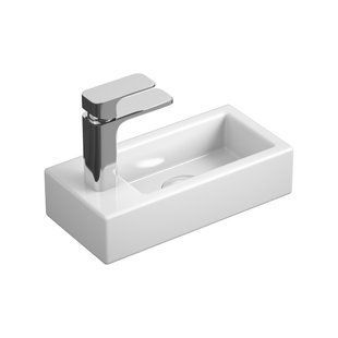 Умывальник Koller Pool Kvadro 370x185 L (левый) KR-0370-L, Белый