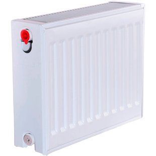 Радіатор сталевий панельний Kalite 22 низ/справа 300x400 (без INNER) 000024199, Білий