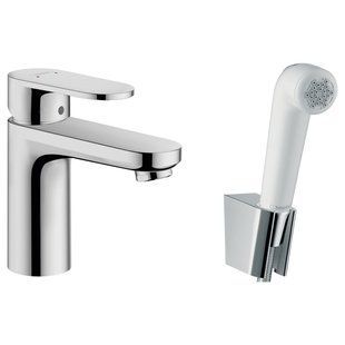 Змішувач з гігієнічною лійкою Hansgrohe Focus Vernis Blend 71215000