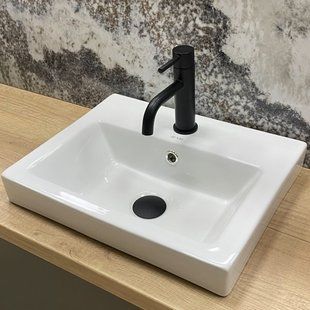 Умывальник VBI Acquaro S white врізний VBI-018056, Білий