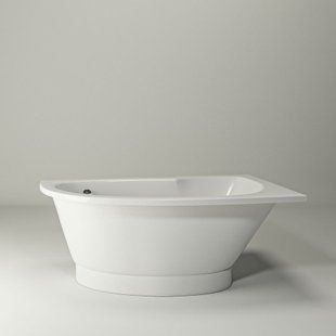 Ванна зі штучного каменю Studio Stone Eden R 150x100 EDR150100, Білий