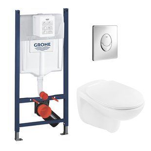 Комплект унитаза с установкой 4 в 1 Grohe Solido Start RU38971964A