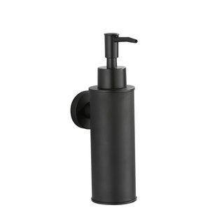 Дозатор жидкого мыла VBI Round black VBI-040016BL, Черный матовый