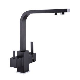 Смеситель для кухни под осмос Globus Lux GLLR-0111-10- BB, Черный матовый