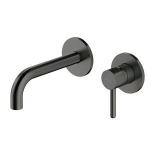 Смеситель для умывальника скрытого монтажа Omnires Y graphite Y1215HGR, Графит
