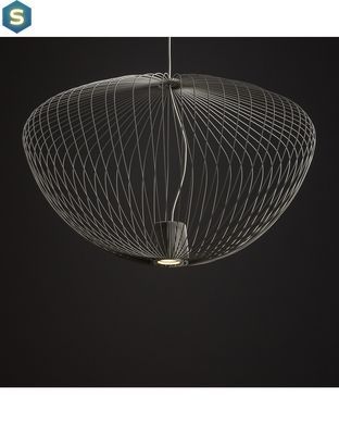 Підвісний світильник Nowodvorski 11251 Pumpkin L GU10 1x10W IP20 Silk Gray