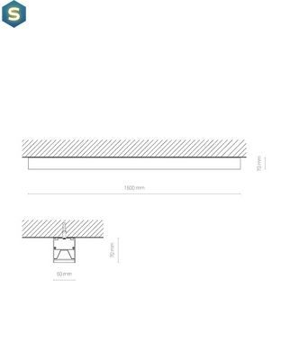 Линейный светильник Nowodvorski 10207 Cl Hall Pro LED 40W 4000К 5540Lm IP20 Wh