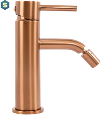 Змішувач для біде Rea Lungo brushed copper REA-B1116, Теплый закат