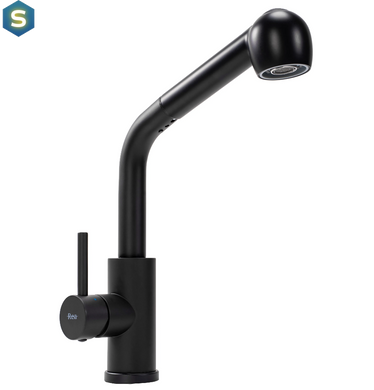 Смеситель для кухни Rea Troy Black REA-B6300, Черный матовый