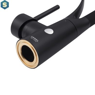 Смеситель для кухни Kroner KRP Ersel - SCH03393BLK, Черный матовый