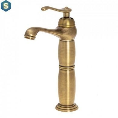 Змішувач для умивальника Yoka Marena brushed gold високий BU.MARENA-36-GLD, Золотий