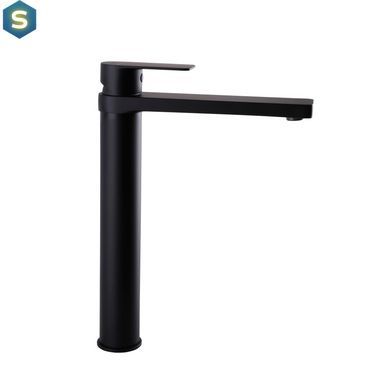 Змішувач для умивальника Topaz Sardinia TS 08223-H20-BB, Черный матовый