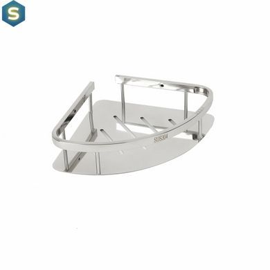 Поличка в ванну Platinum NESK2 (9713) нержавіюча сталь, Нержавіюча сталь