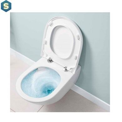 Унитаз подвесной Villeroy & Boch Subway 3.0 DirectFlush 4670TS01 c крышкой Soft Close Slim, Белый