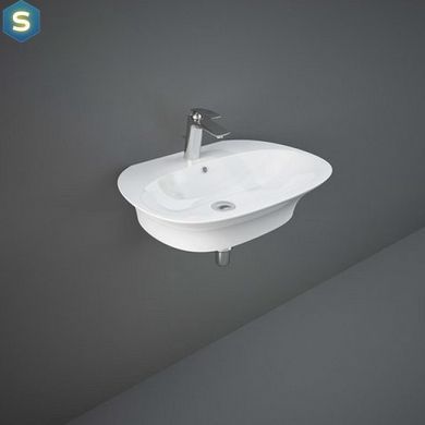 Умивальник RAK Ceramics Sensation 65x46 SENWB6501AWHA, Білий