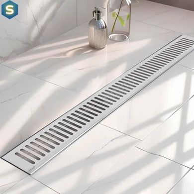 Душовий канал Qtap Taurus FA500 з нержавіючої сталі із сухим затвором