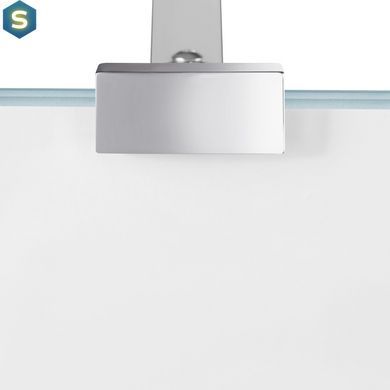 Душова перегородка Qtap Walk-In Standard CRM2011.C8 110x190 см, скло Clear 8 мм, покриття CalcLess, Універсальна, прозорий