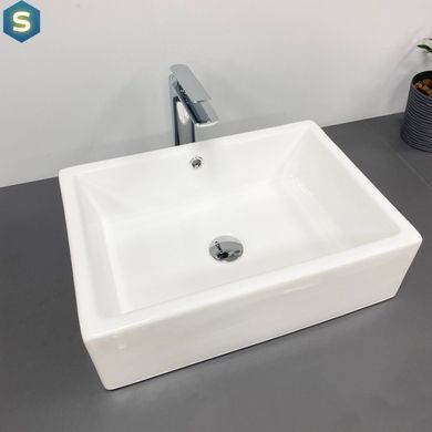 Умивальник (раковина) VBI CASTELLO WHITE накладний, Білий