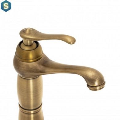 Змішувач для умивальника Yoka Marena brushed gold високий BU.MARENA-36-GLD, Золотий