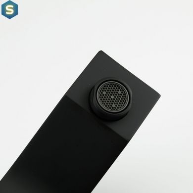 Смеситель для умывальника гайка черный &Oslash;35 Gappo Jacob 1/8 G1007-66, Черный матовый