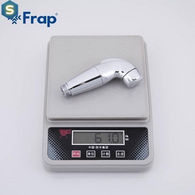 Гигиенический гарнитур Frap F27 (лейка, шланг, кронштейн), Хром