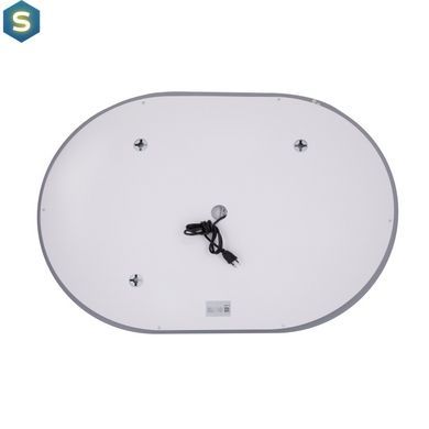 Зеркало Qtap Gemini 650х900 с LED-подсветкой Touch, с антизапотеванием, с диммером температуры цвета (3000-6500K) Reverse QT2578R6590