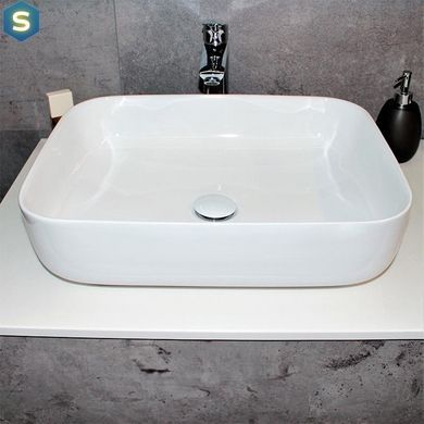Тумба с умывальником Rexon Ombra RX99CG/100 Glossy White/Concrete Grey 19910C