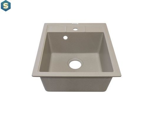 Кухонная мойка Adamant Brick 460x515x200 Sand сахара 000000465, Sand
