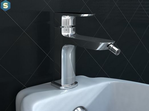 Смеситель для биде Kohlman Foxal chrome QB130F, Хром