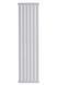Вертикальный дизайнерский радиатор отопления Arttidesign Livorno 6/2200/408/50 белый матовый, Белый матовый