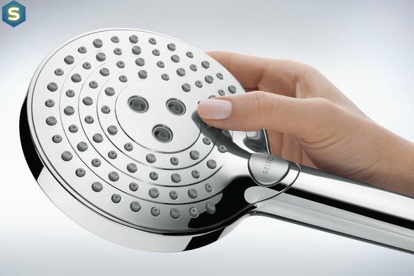 Ручний душ Hansgrohe Raindance SelectS PowderRain 120 3jetP Porter + шланг 125 27669000