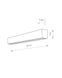 Светильник Nowodvorski 7568 Straight wall led T8LED 1x11W 3000K 1700Lm IP20 Wh