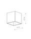 Точковий світильник Nowodvorski 7791 Cobble GU10 1x75W IP20 Wh
