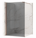 Душова стінка Rea Flexi 100x195 см grey brushed copper KPL-K99384, графит, теплый закат
