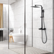 Душова система Yoka Goba 25 black з термостатом BP.GOBA-THERM-25-BLK, Черный матовый