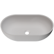 Раковина глянцевая накладная Amidicon Savana 560x320 из литого камня SAVANNA_56_HL, Белый