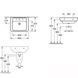 Умивальник Villeroy&Boch Varity Design 60х47 51036001, Білий