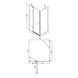 Душевая кабина Qtap Capricorn CRM1099SC6 Clear, Хром, прозрачный, хром