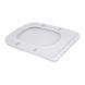 Унітаз підлоговий Qtap Stenava Rimless безобідковий з сидінням Soft-close White QT27228303W, Білий