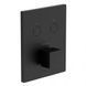 Термостат для душа на 2 потребителя Paffoni Compact Box black matt CPT518NO, Черный матовый