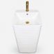 Підлоговий умивальник VBI Marconia 41x41 см white VBI-019034, Білий