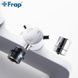 Душова система Frap F2431, поворотний вилив, лійка, білий/хром, Хром