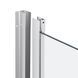 Душевая кабина Qtap Taurus CRM1011SC6 100x100 см, стекло Clear 6 мм, покрытие CalcLess без поддона, Хром, Универсальная, хром, без поддона