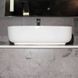 Тумба с умывальником Rexon Ombra RX99CG/100 Glossy White/Concrete Grey 19910C