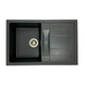 Кухонная мойка Adamant Fort 770x495x200 графит 100002008, Графит