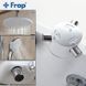 Душова система Frap F2431, поворотний вилив, лійка, білий/хром, Хром