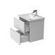 Тумба підвісна Koller Pool Grace 600 з умивальником білий глянець GR060WHITE, Білий