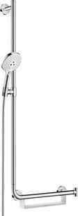 Душовий набір Hansgrohe Raindance Select S 120/110 см 3Jet Left White/Chrome 26325400
