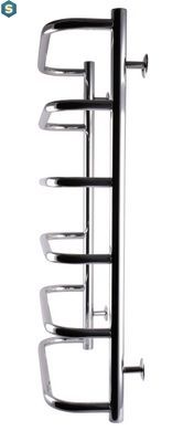 Рушникосушка водяна Unio LS W 800-500-6 Драбинка Скоба, Хром